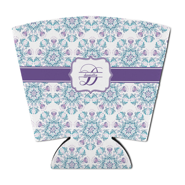 Custom Mandala Floral Party Cup Sleeve - with Bottom (Personalized)