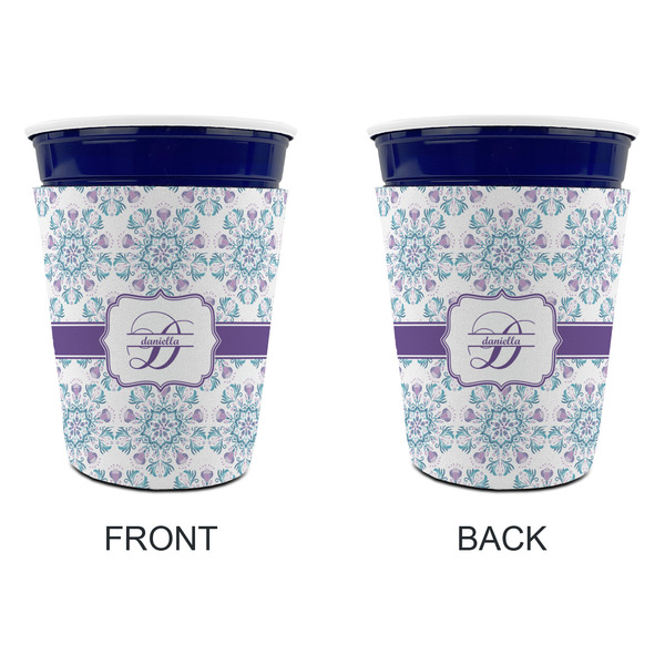 Mandala Floral Party Cup Sleeves - without bottom - Approval