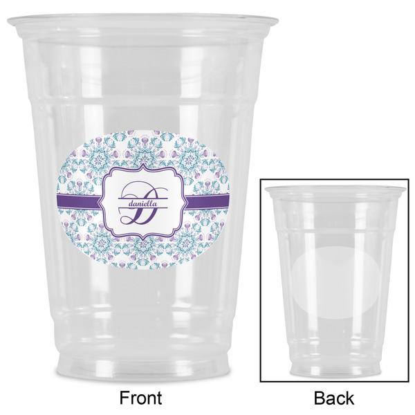 Mandala Floral Party Cups - 16oz - Approval