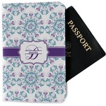 Mandala Floral Passport Holder - Fabric (Personalized)