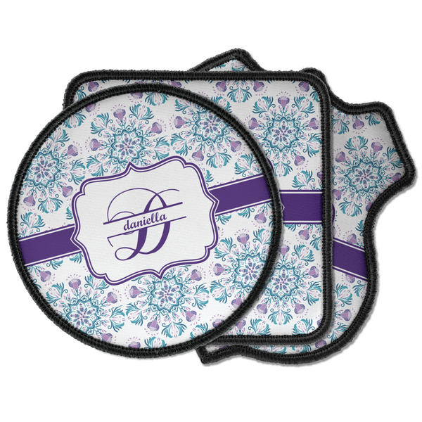 Custom Mandala Floral Iron on Patches (Personalized)