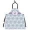 Mandala Floral Apron Without Pockets w/ Name and Initial