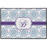 Mandala Floral Door Mat - 36"x24" (Personalized)
