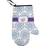 Mandala Floral Right Oven Mitt (Personalized)