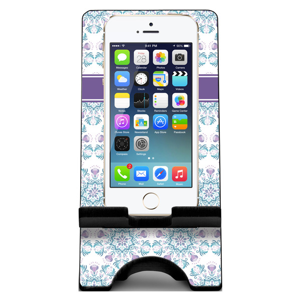 Mandala Floral Phone Stand w/ Phone