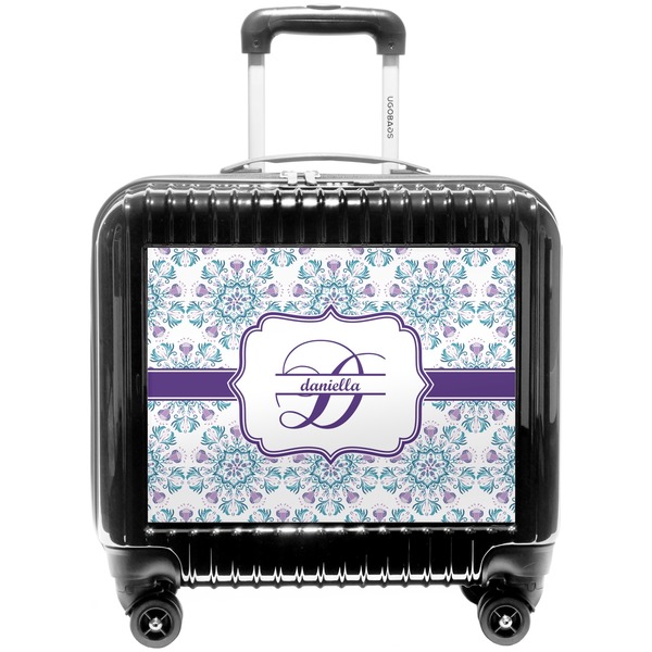 Custom Mandala Floral Pilot / Flight Suitcase (Personalized)