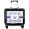 Mandala Floral Pilot Bag Luggage with Wheels