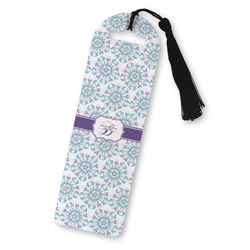Mandala Floral Plastic Bookmark (Personalized)