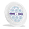 Mandala Floral Plastic Party Dinner Plates - 10" (Personalized)