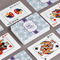 Mandala Floral Playing Cards - Front & Back View