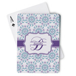 Mandala Floral Playing Cards (Personalized)