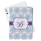 Mandala Floral Playing Cards (Personalized)