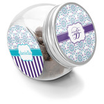 Mandala Floral Puppy Treat Jar (Personalized)
