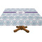 Mandala Floral Rectangular Tablecloths (Personalized)
