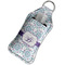 Mandala Floral Sanitizer Holder Keychain - Large in Case