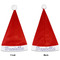 Mandala Floral Santa Hats - Front and Back (Double Sided Print) APPROVAL