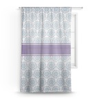 Mandala Floral Sheer Curtains (Personalized)