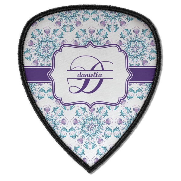 Mandala Floral Shield Patch