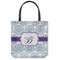 Mandala Floral Canvas Tote Bag - Large - 18"x18" (Personalized)