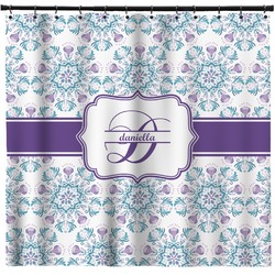 Mandala Floral Shower Curtain - Custom Size (Personalized)