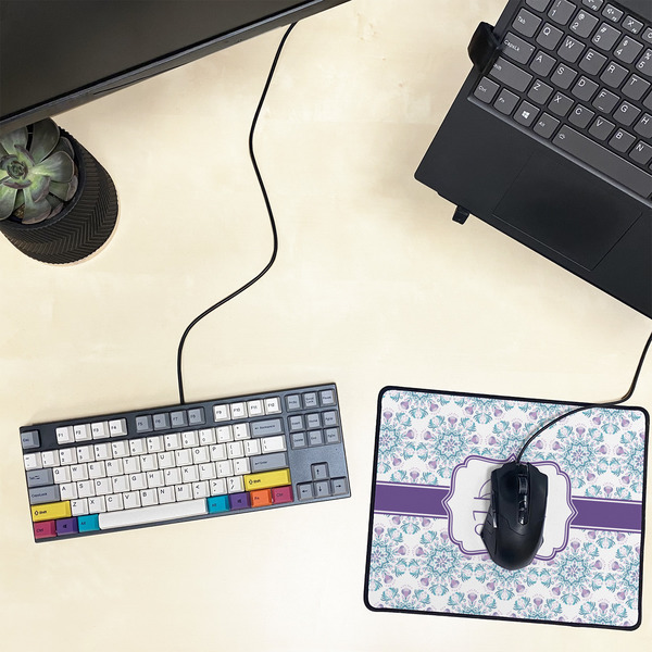 Mandala Floral Small Gaming Mats - LIFESTYLE