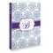 Mandala Floral Softbound Notebook - 7.25" x 10" (Personalized)