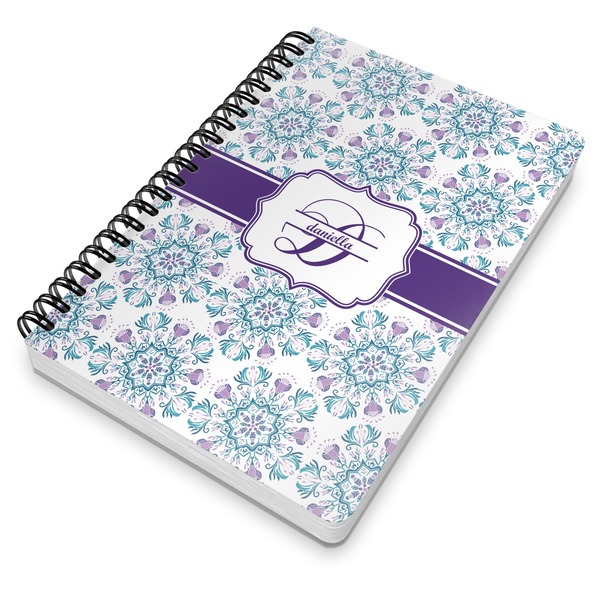 Mandala Floral Spiral Journal 7 x 10 - Main