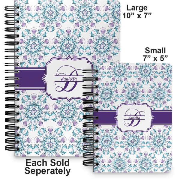 Mandala Floral Spiral Journal - Comparison