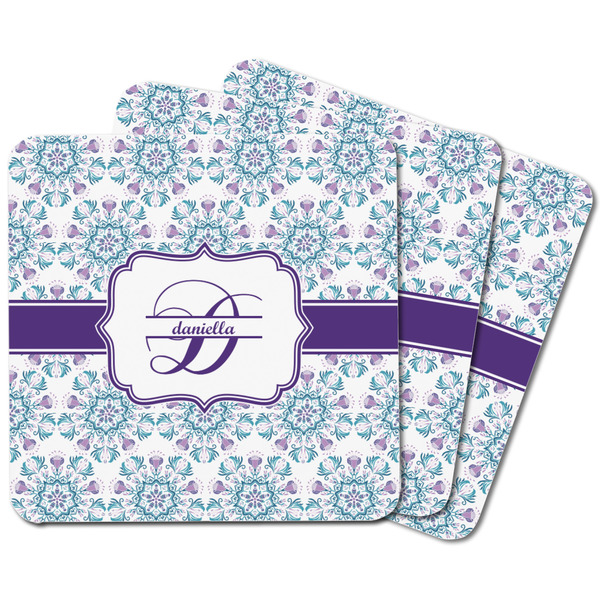 Mandala Floral Square Fridge Magnet - MAIN