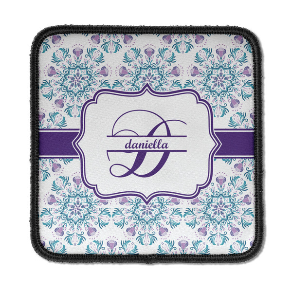 Mandala Floral Square Patch