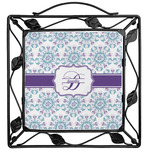 Mandala Floral Square Trivet (Personalized)