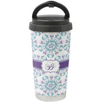 Mandala Floral Stainless Steel Coffee Tumbler (Personalized)