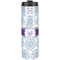 Mandala Floral Stainless Steel Skinny Tumbler - 20 oz (Personalized)