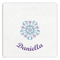 Mandala Floral Paper Dinner Napkins (Personalized)