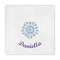 Mandala Floral Standard Decorative Napkins (Personalized)