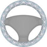 Mandala Floral Steering Wheel Cover (Personalized)