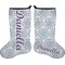 Mandala Floral Holiday Stocking - Double-Sided - Neoprene (Personalized)