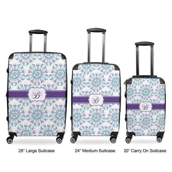 Mandala Floral Suitcase Set 1 - APPROVAL