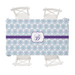 Mandala Floral Tablecloth - 58"x102" (Personalized)