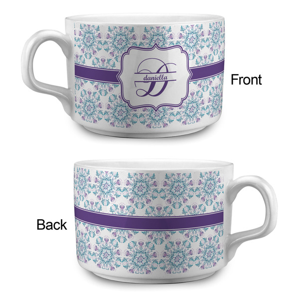 Mandala Floral Tea Cup - Single Apvl