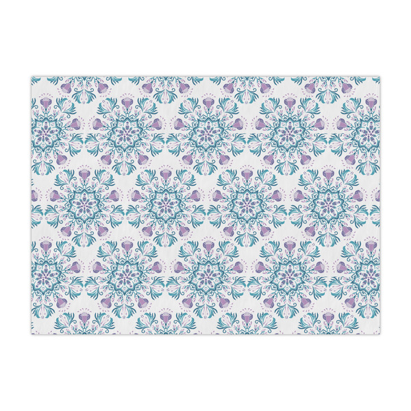 Custom Mandala Floral Tissue Paper Sheets - Large - Heavyweight