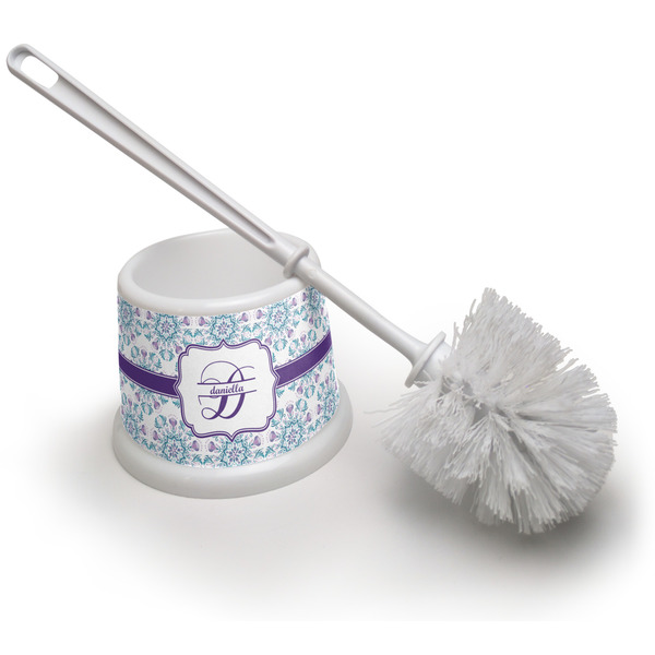 Custom Mandala Floral Toilet Brush (Personalized)