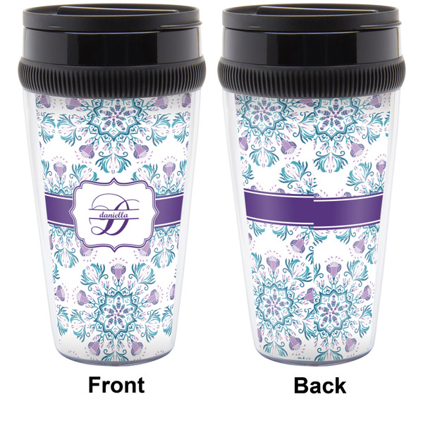 Mandala Floral Travel Mug Approval (Personalized)