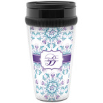 Mandala Floral Acrylic Travel Mug without Handle (Personalized)