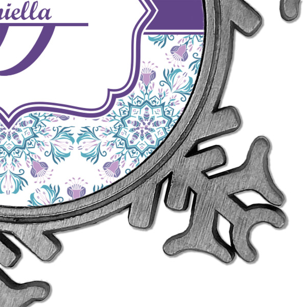 Mandala Floral Vintage Snowflake - Detail