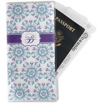 Mandala Floral Travel Document Holder