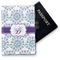 Mandala Floral Vinyl Passport Holder (Personalized)