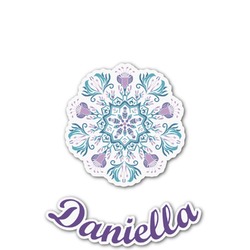 Mandala Floral Graphic Decal - Medium (Personalized)