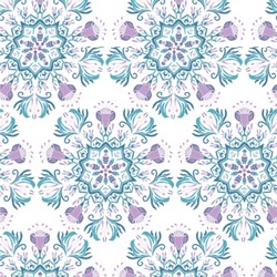 Mandala Floral Wallpaper & Surface Covering