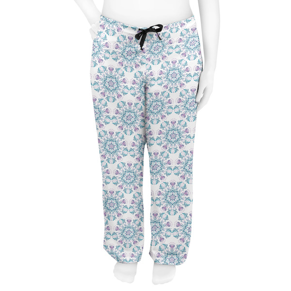 Mandala Floral Women's Pj on model - Front